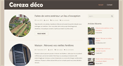 Desktop Screenshot of cerezadeco.fr