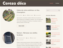 Tablet Screenshot of cerezadeco.fr